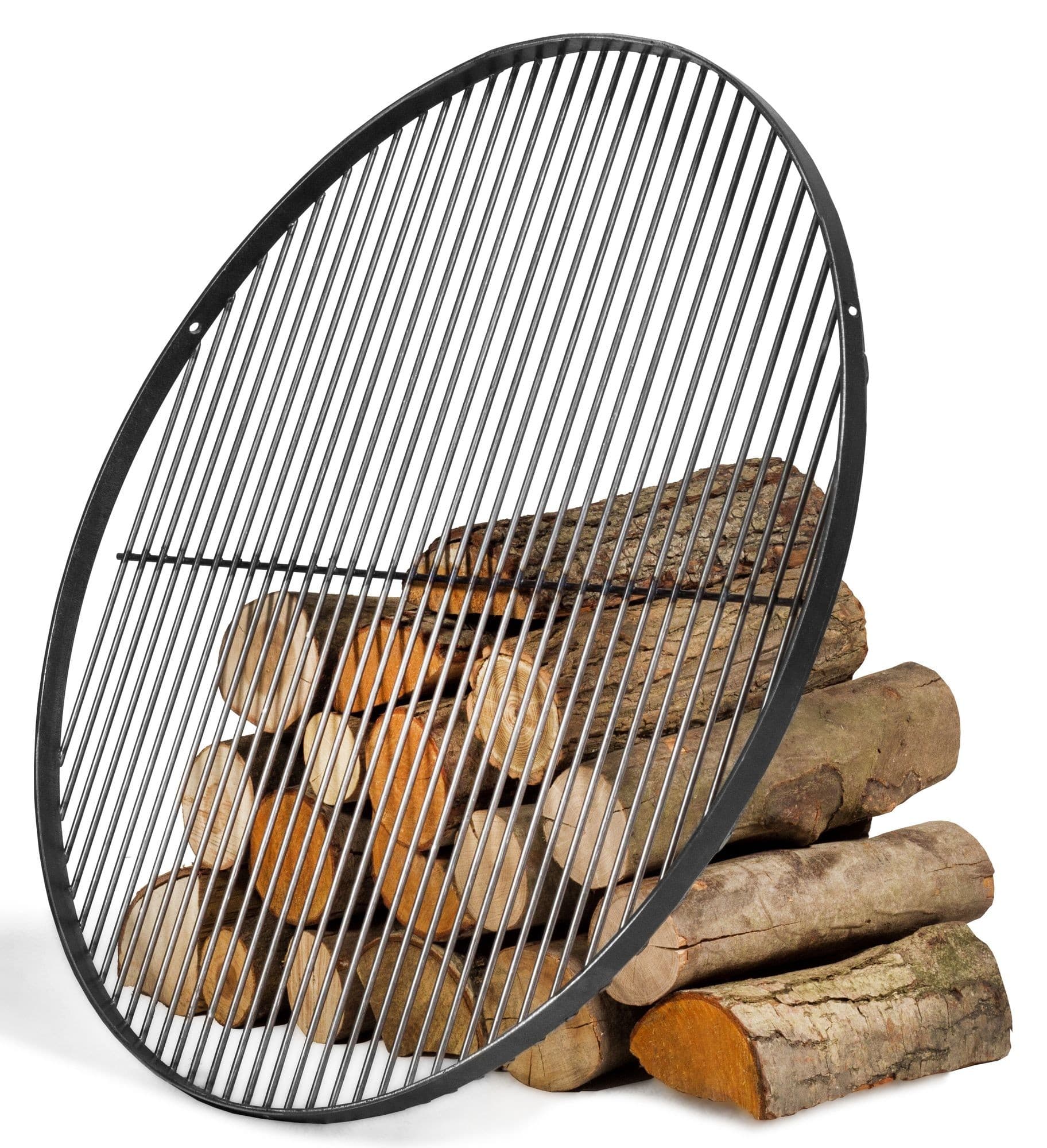 Cook King apvalios naturalaus plieno grotelės 2