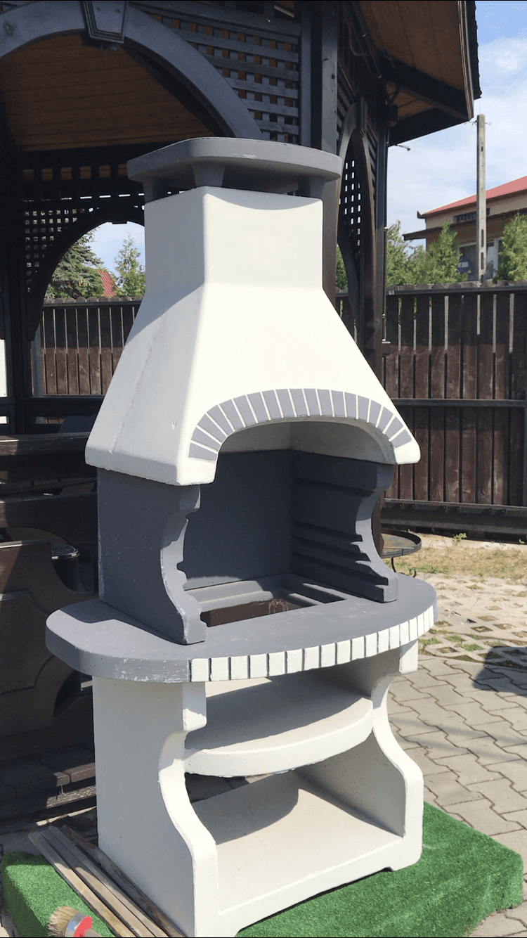 Lauko betoninė kepsninė KRONOS K2B 2