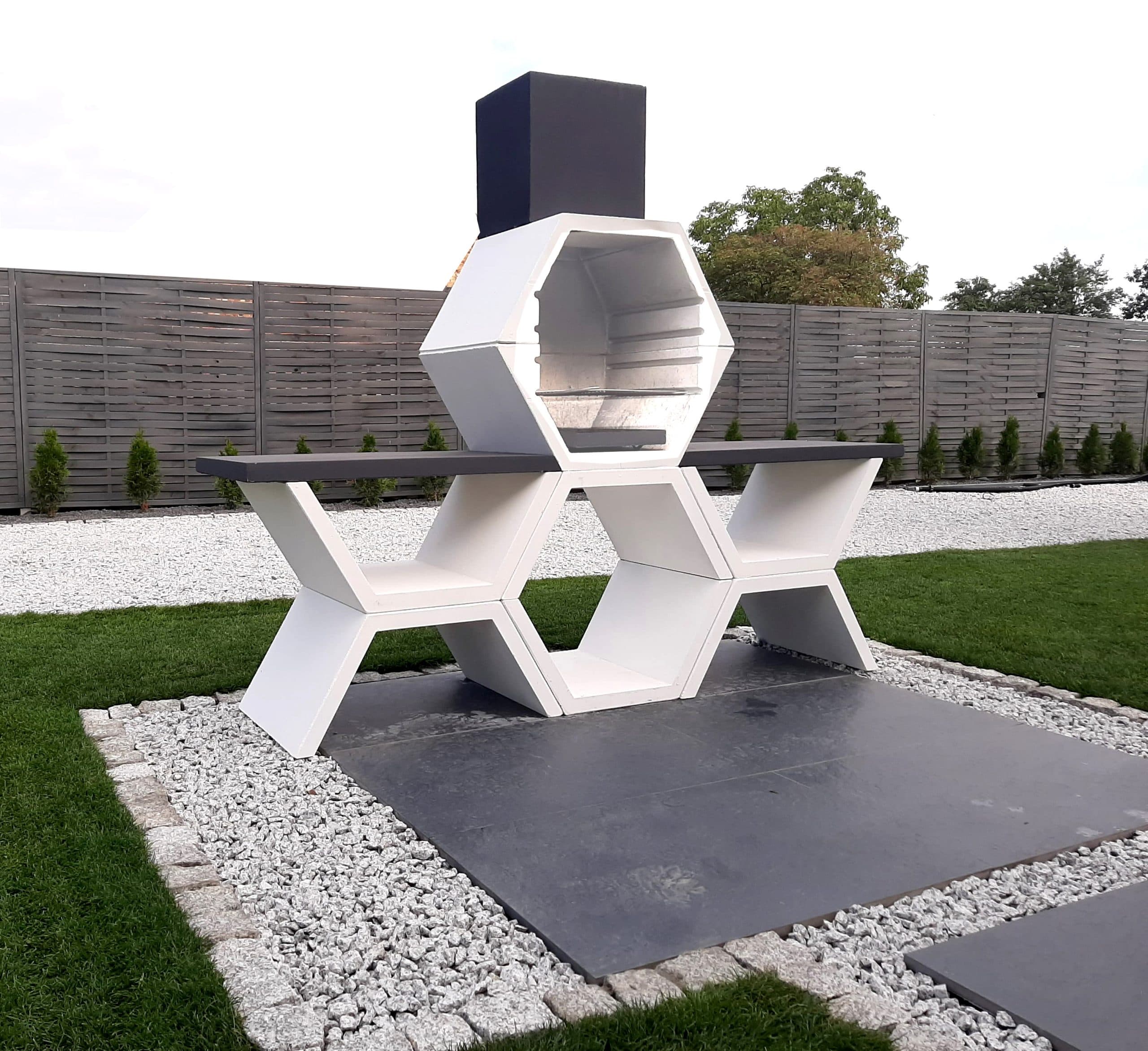 Lauko betoninė kepsninė Modern TANATOS K12 3