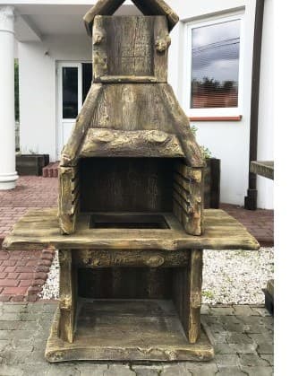 Lauko betoninė rūkykla FORKOS 4