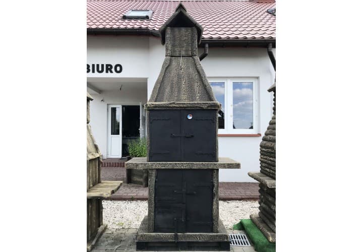 Lauko betoninė kepsninė - rūkykla ZEUS 9