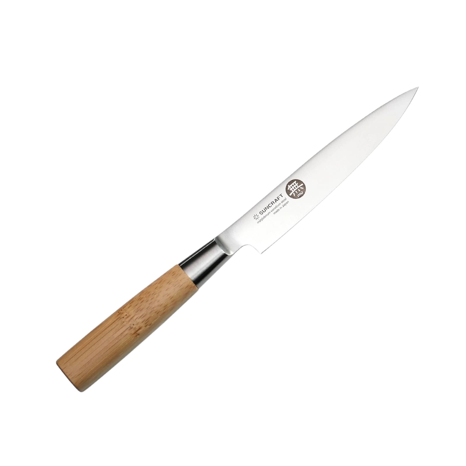 Suncraft MU Bamboo peilių rinkinys su stovu MU-SET 19