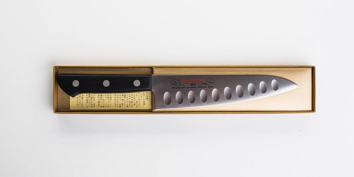 Masahiro BWH Chef Dimple peilis 180mm [14080] 3