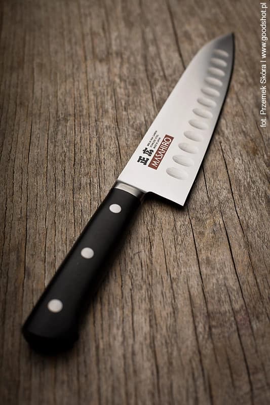 Masahiro MV-H Chef Dimple peilis 180 mm [14980] 4