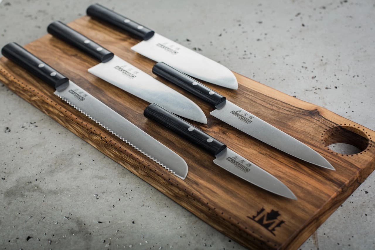 Masahiro Sankei Chef peilis 180mm [35842] 3