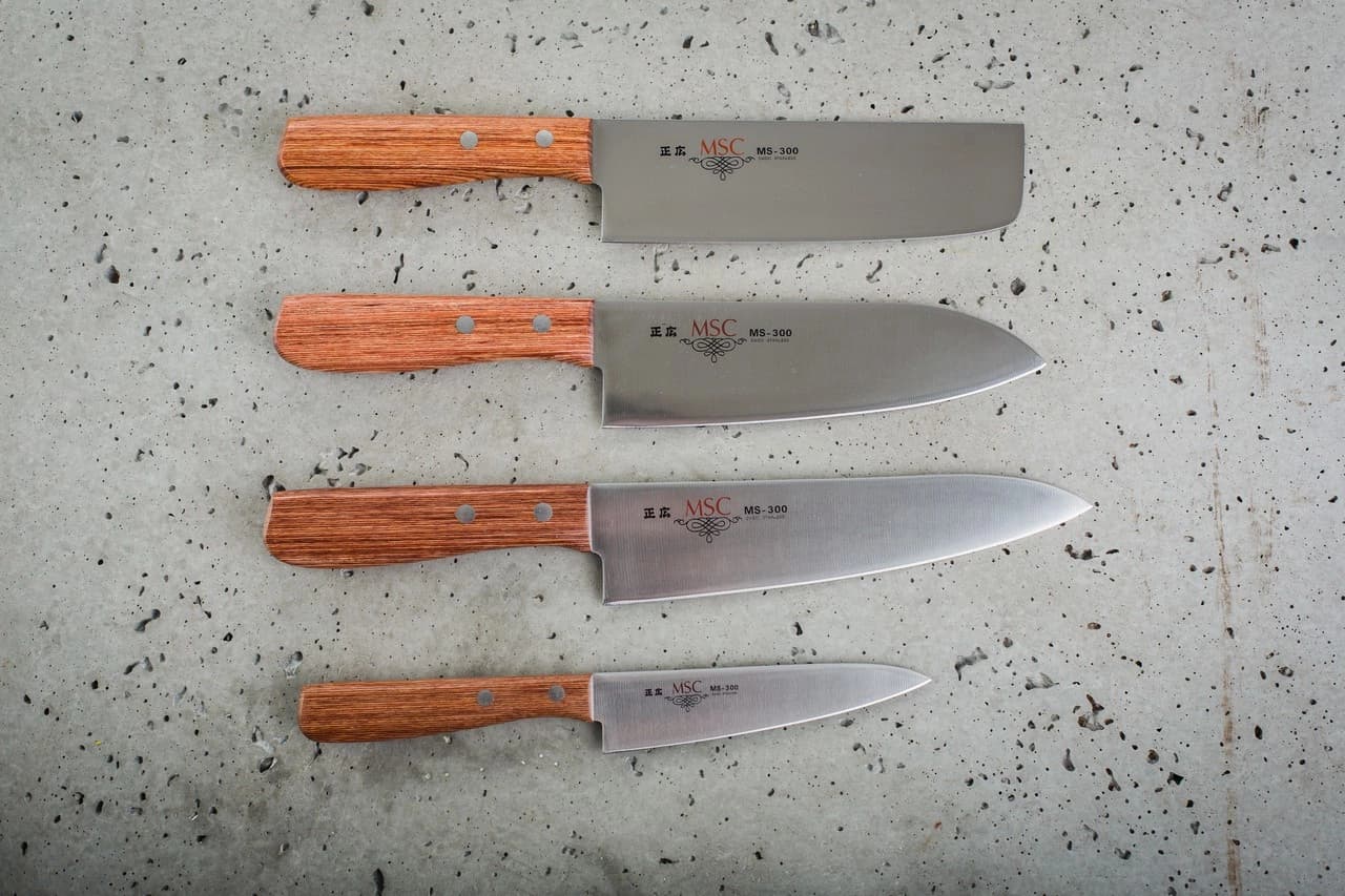 Masahiro MSC Santoku knife 165mm [11051] 5