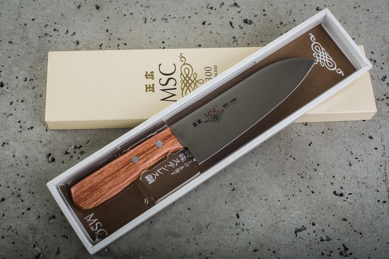 Masahiro MSC Santoku knife 165mm [11051] 6