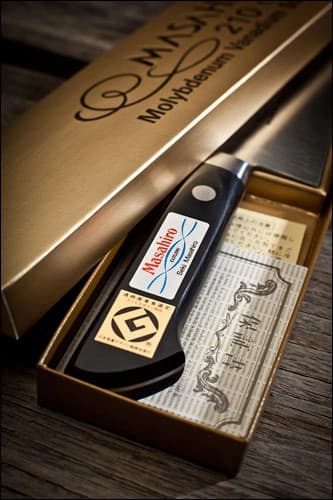 Masahiro MV Chef peilis 180 mm [13710] 3