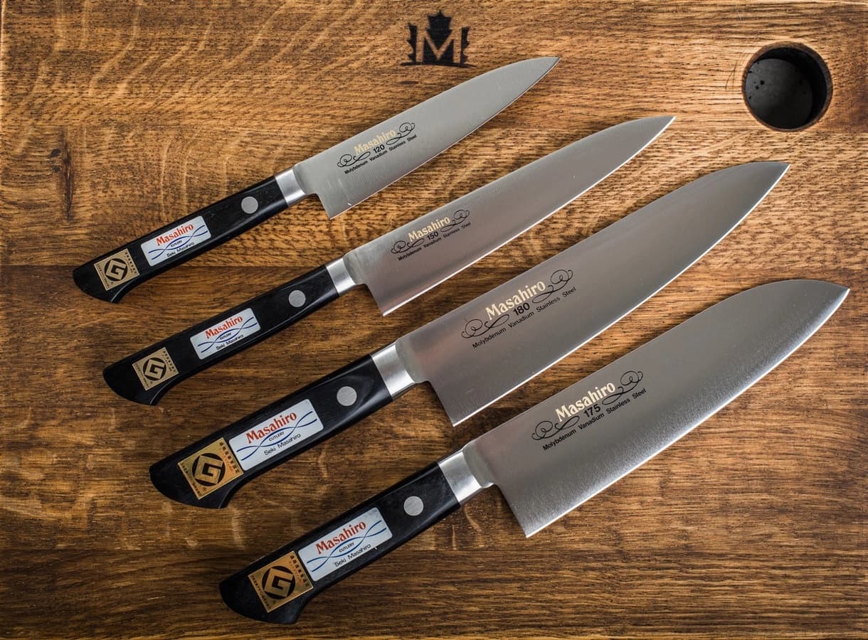 Masahiro MV Chef peilis 180 mm [13710] 6