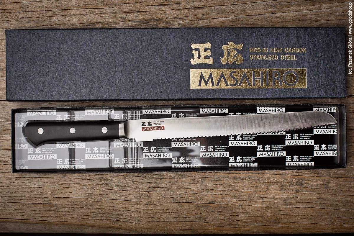 Masahiro MV-H duonos peilis 240 mm [14951] 2