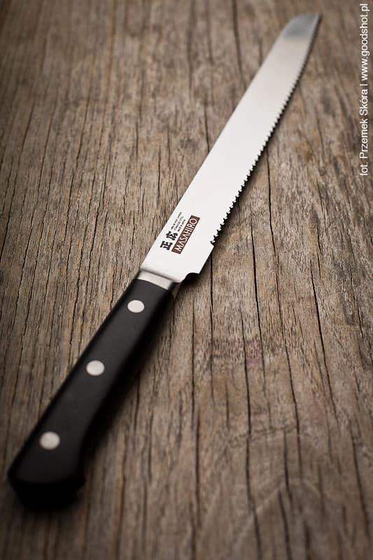 Masahiro MV-H duonos peilis 240 mm [14951] 6