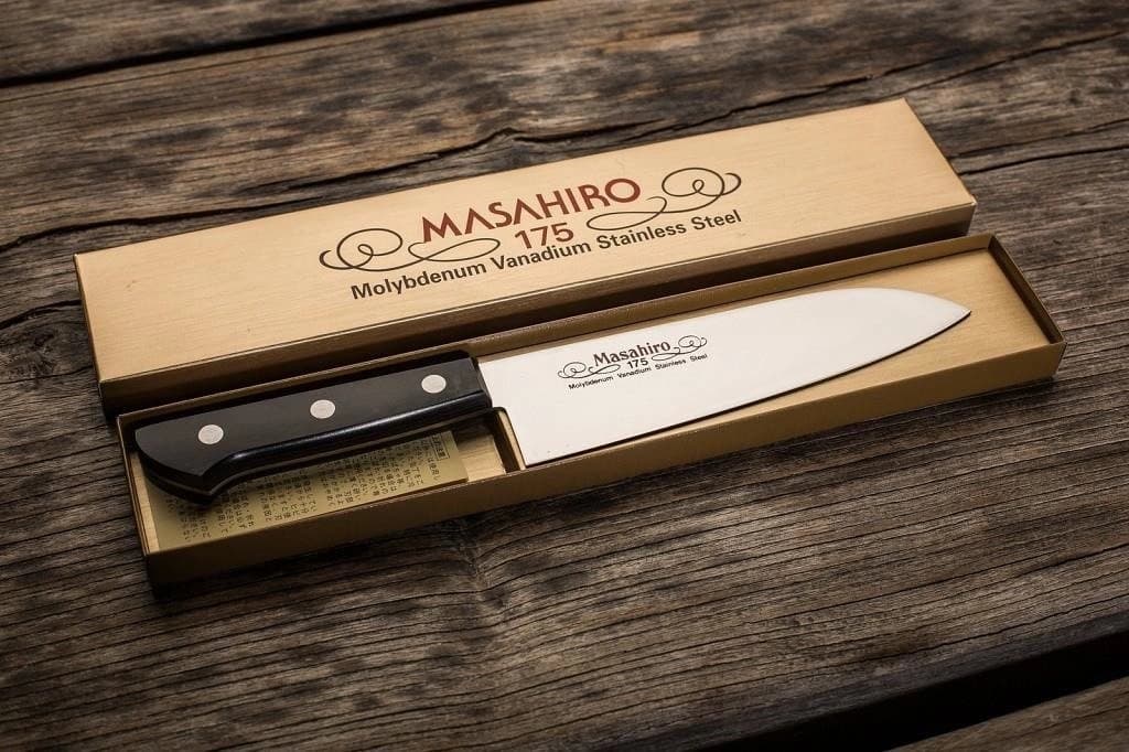 Masahiro BWH Santoku peilis 175mm [14023]