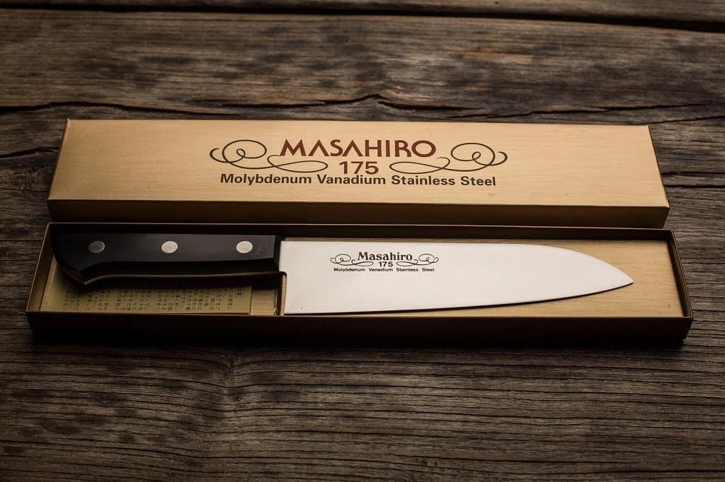 Masahiro BWH Santoku nazis 175 mm [14023] 3