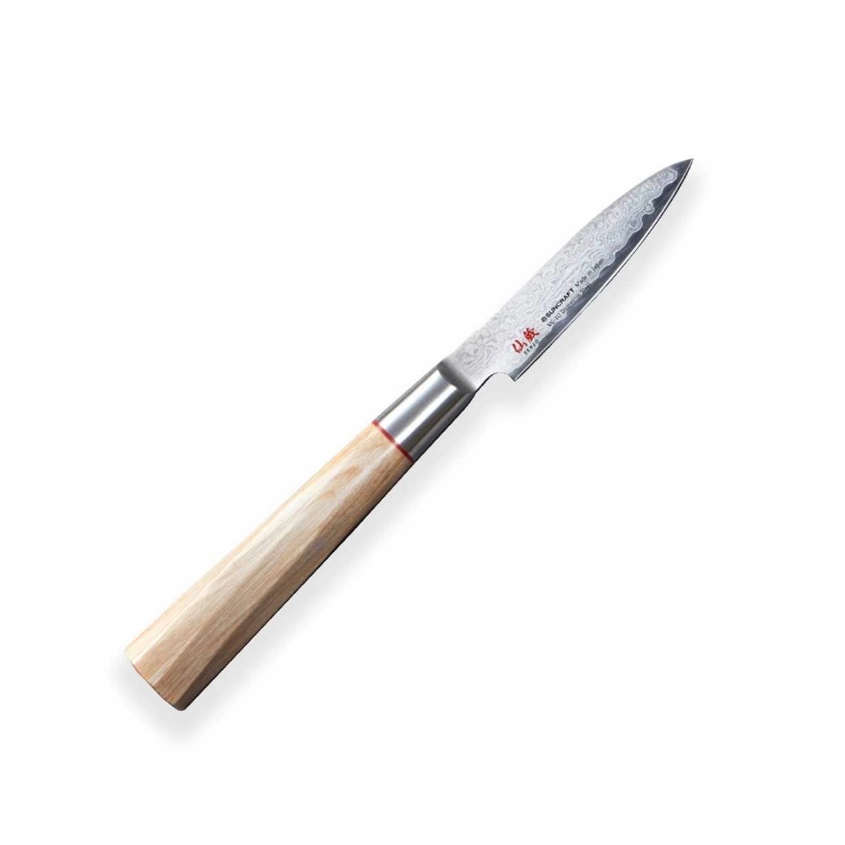 Suncraft SENZO TWISTED OCTAGON Paring peilis 80mm TO-01Suncraft SENZO TWISTED OCTAGON Paring peilis 80mm TO-01