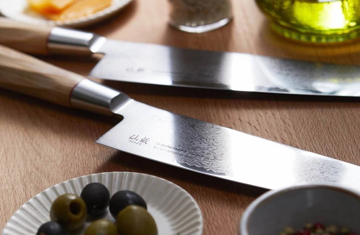 Suncraft SENZO TWISTED OCTAGON Chef peilis 240 mm TO-06 3