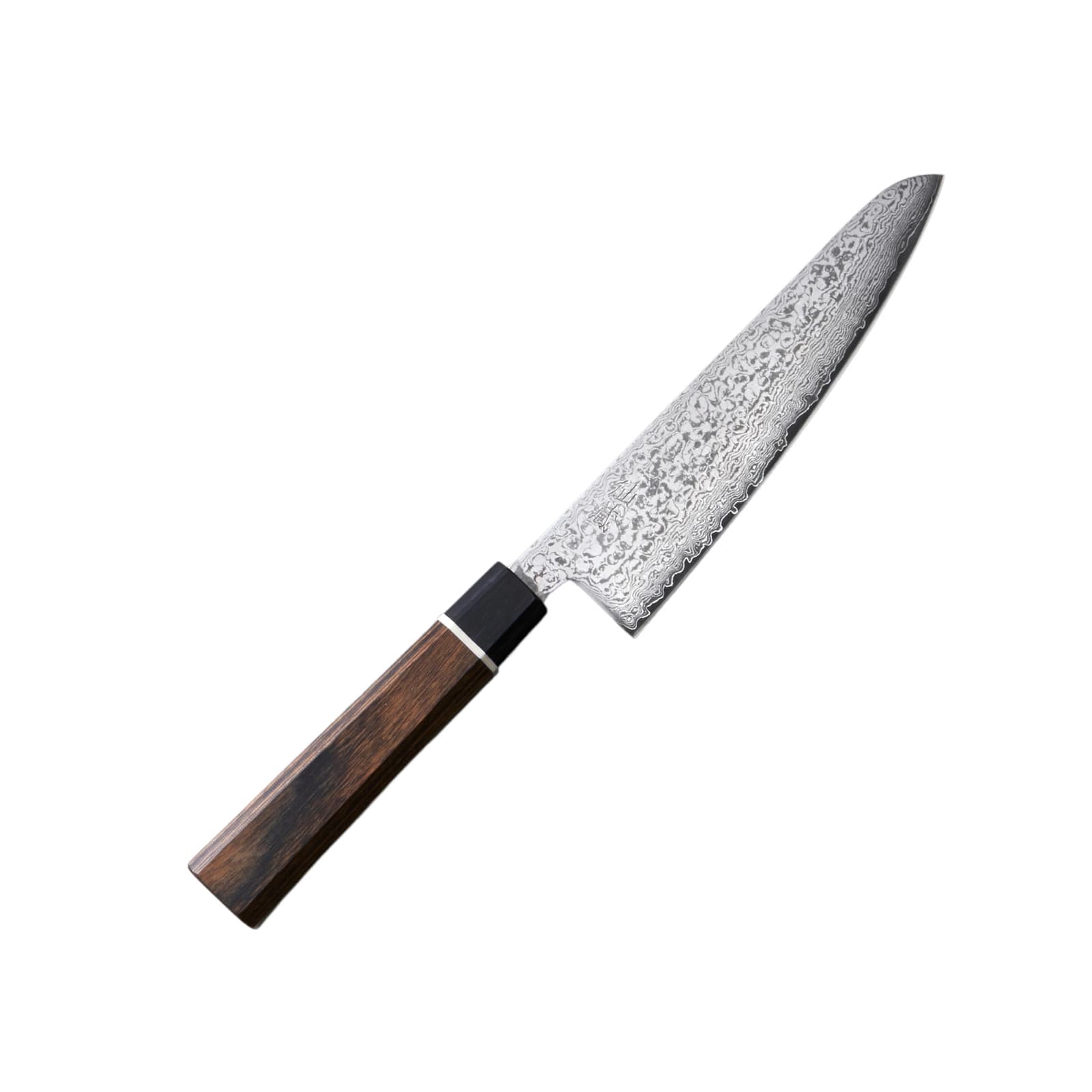 Suncraft SENZO BLACK Santoku small peilis 143mm BD-03