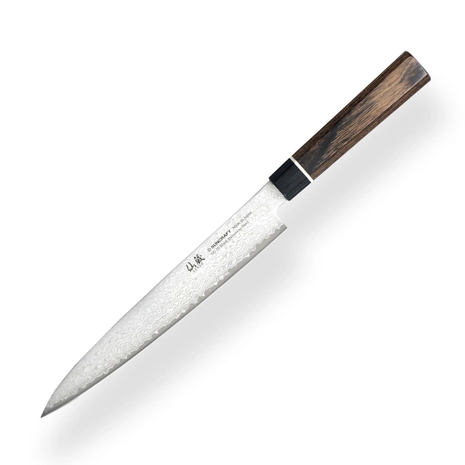 Suncraft SENZO BLACK Sashimi kitchen knife 210 mm BD-07 2