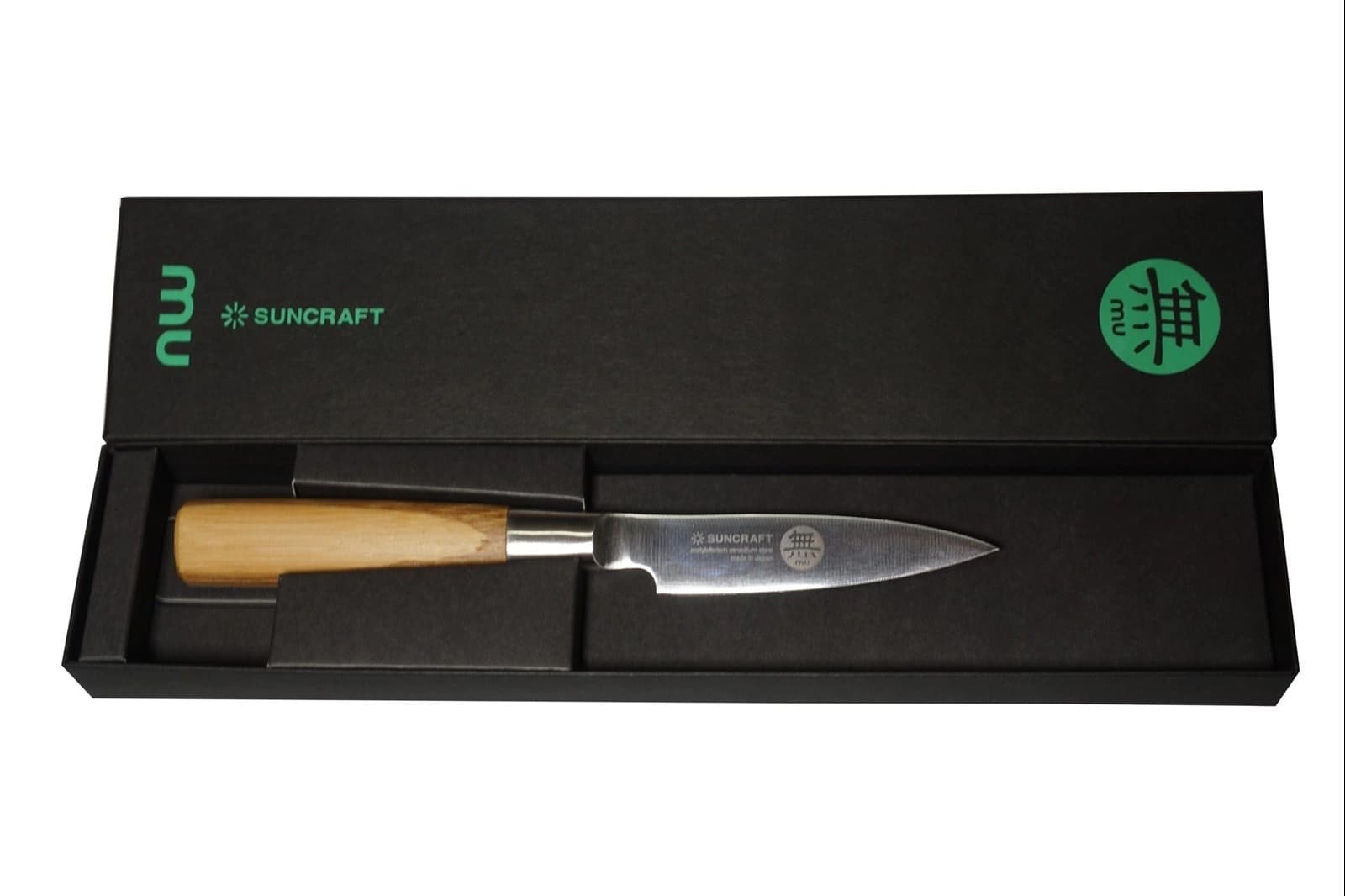 Suncraft MU BAMBOO Paring peilis 80mm MU-01 3