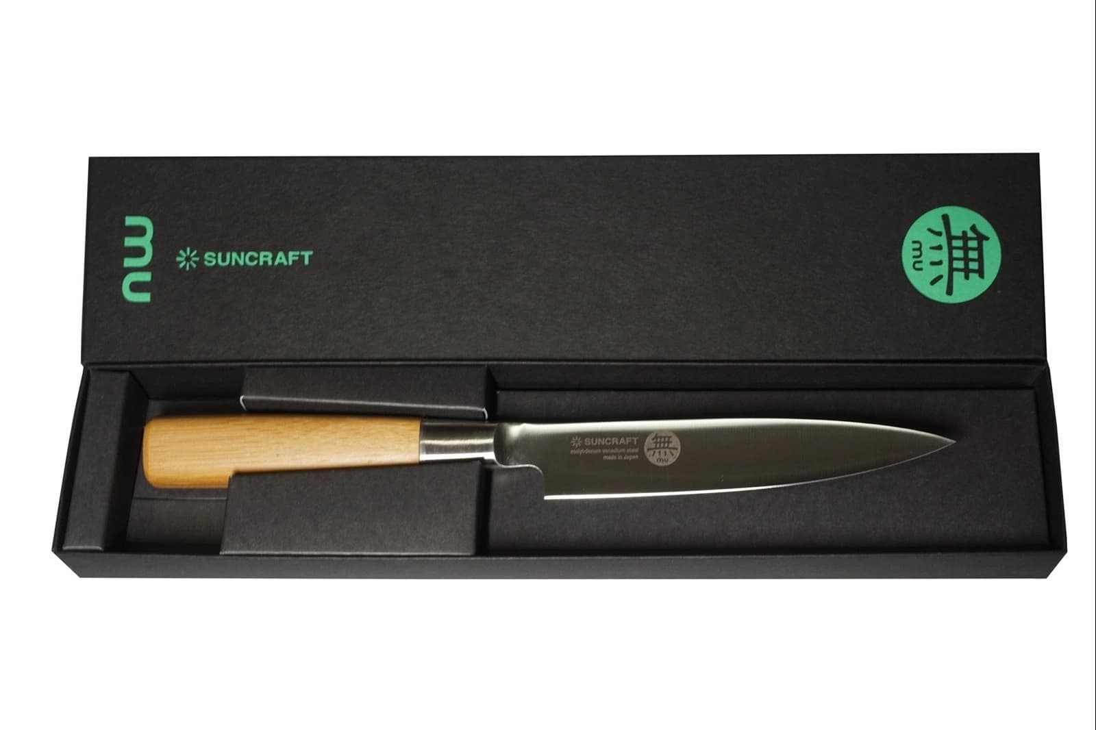 Suncraft MU BAMBOO Utility peilis 120mm MU-02 3