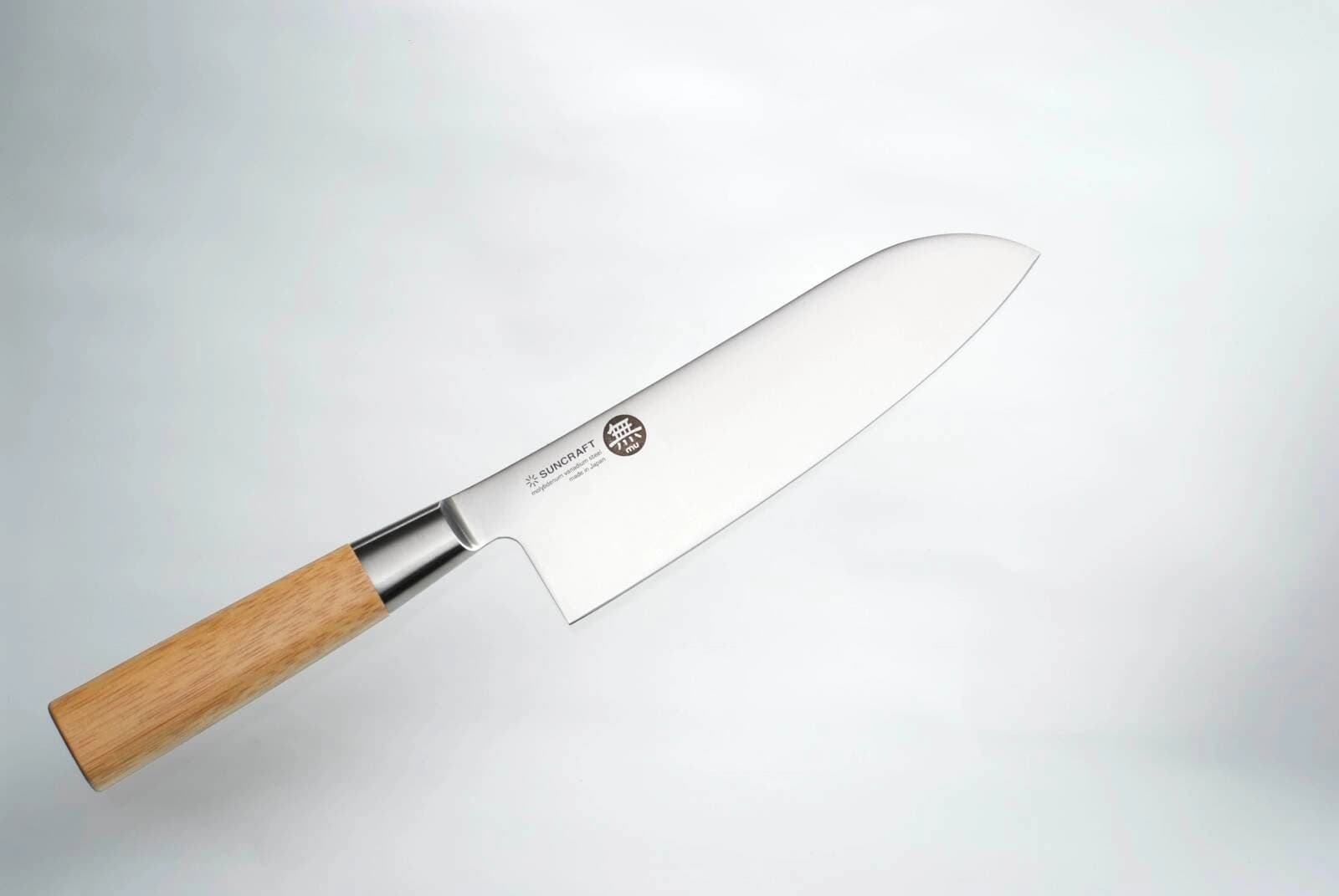 Suncraft MU BAMBOO Santoku peilis 167mm MU-03 2