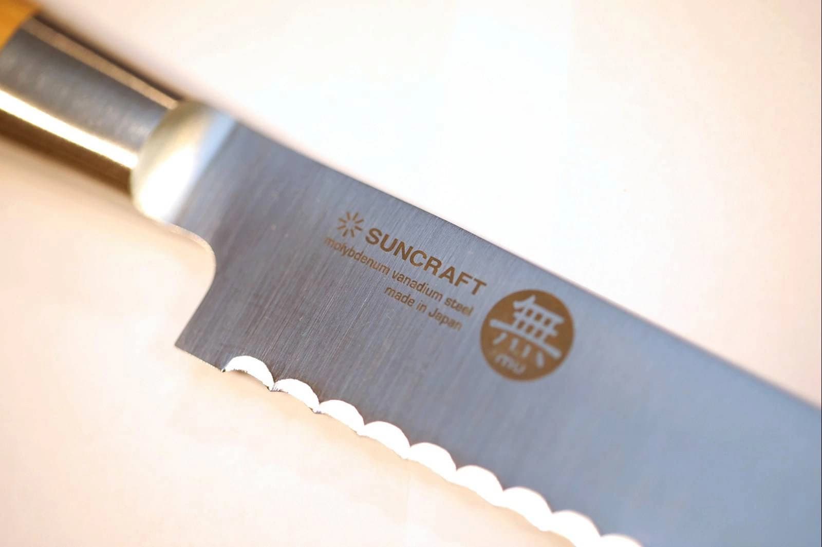 Suncraft MU BAMBOO Bread peilis 220mm MU-06 3