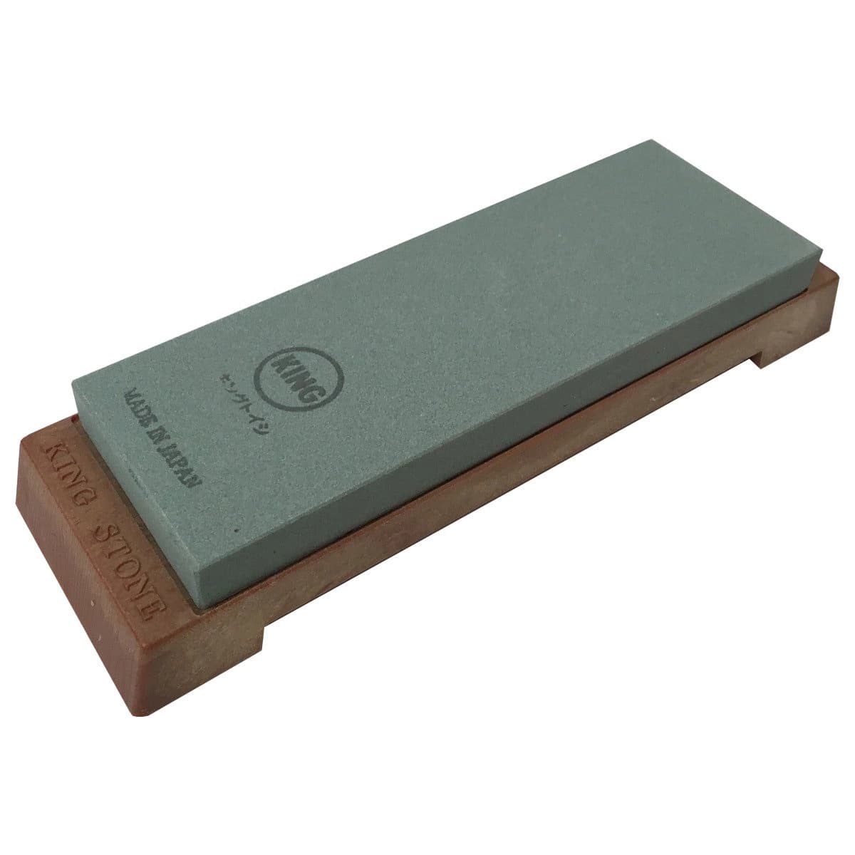 King G-55 HT-51 water stone grit 220 with base 3