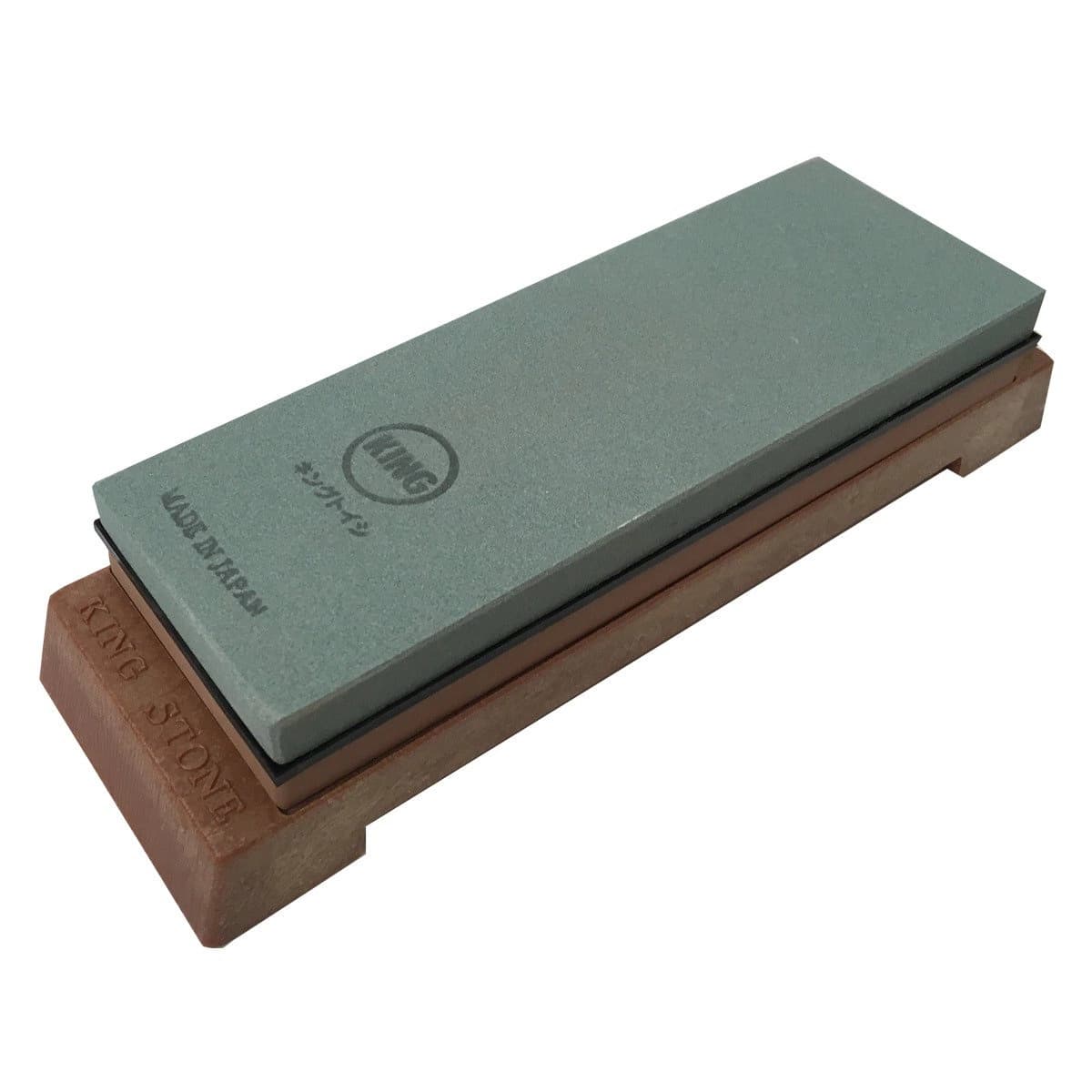 King KG-65 water stone Gradation 220/1000 with base 2