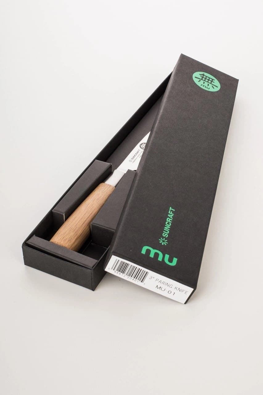 Suncraft MU Bamboo peilių rinkinys su stovu MU-SET 10
