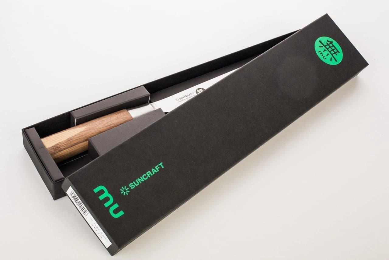 Suncraft MU Bamboo peilių rinkinys su stovu MU-SET 8