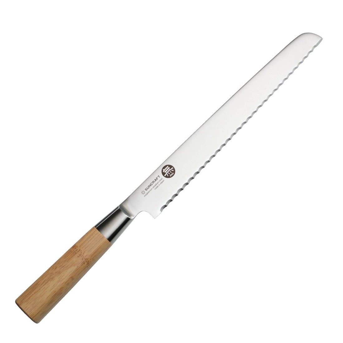 Suncraft MU Bamboo peilių rinkinys su stovu MU-SET 6