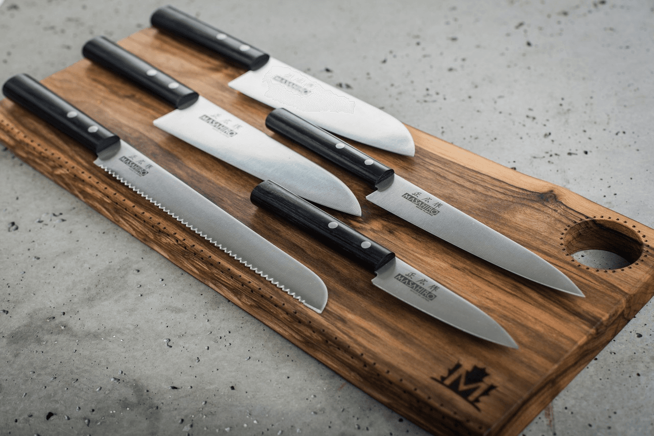 Masahiro SANKEI Carving knife 205 mm, black [35843] 4