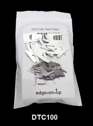 Bandžiamieji klipai ašmenų aštrumui matuoti Edge On Up DTC100, 100 vnt.