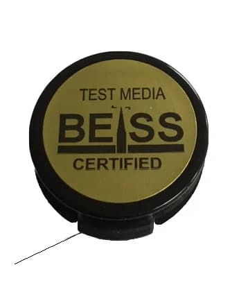 Mėginimo siūlas aštrumui matuoti pagal Edge On Up BESS TM02
