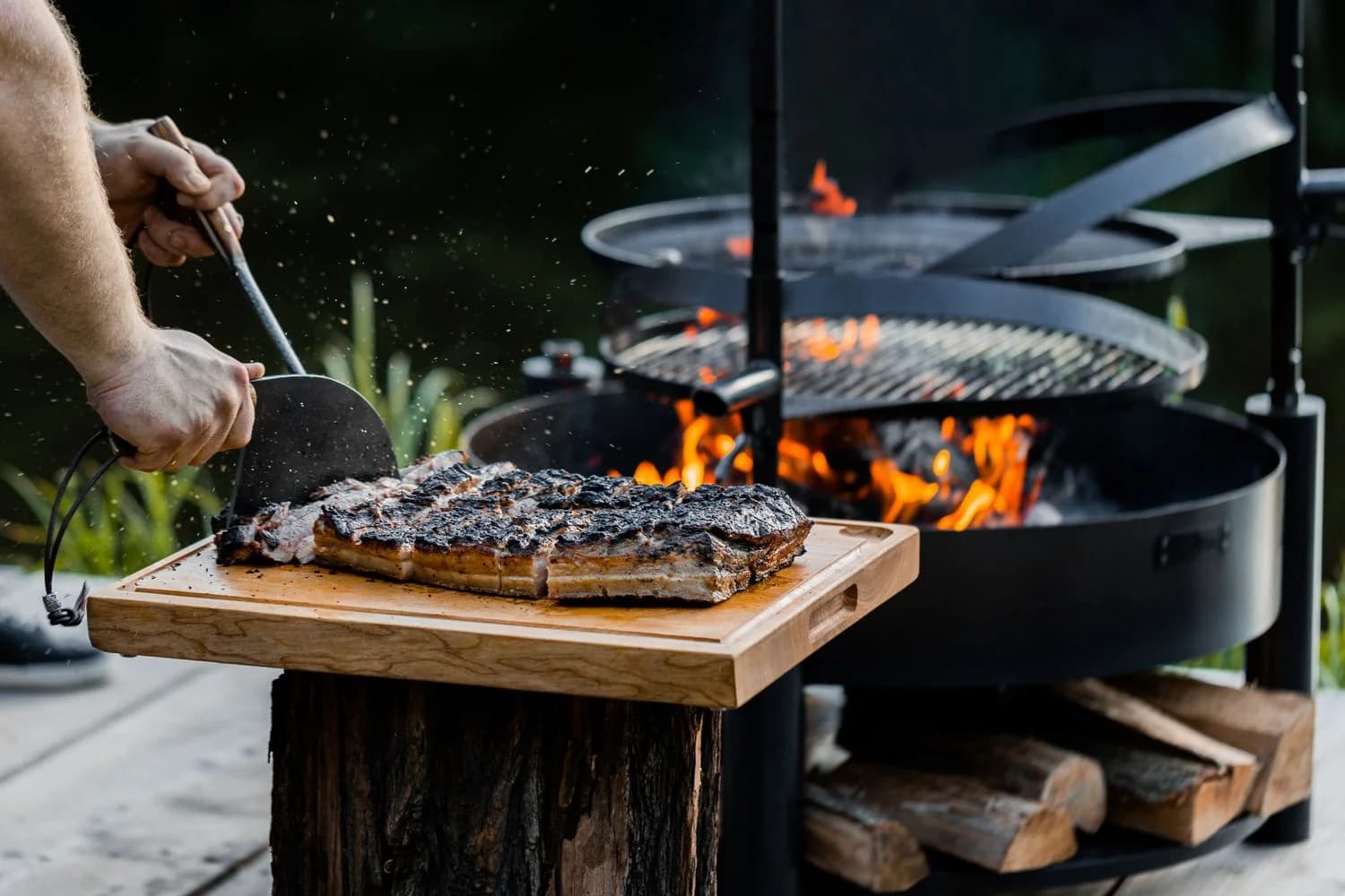 Aukščiausios kokybės daugiafunkcis ugnies dubuo MONTANA X 20