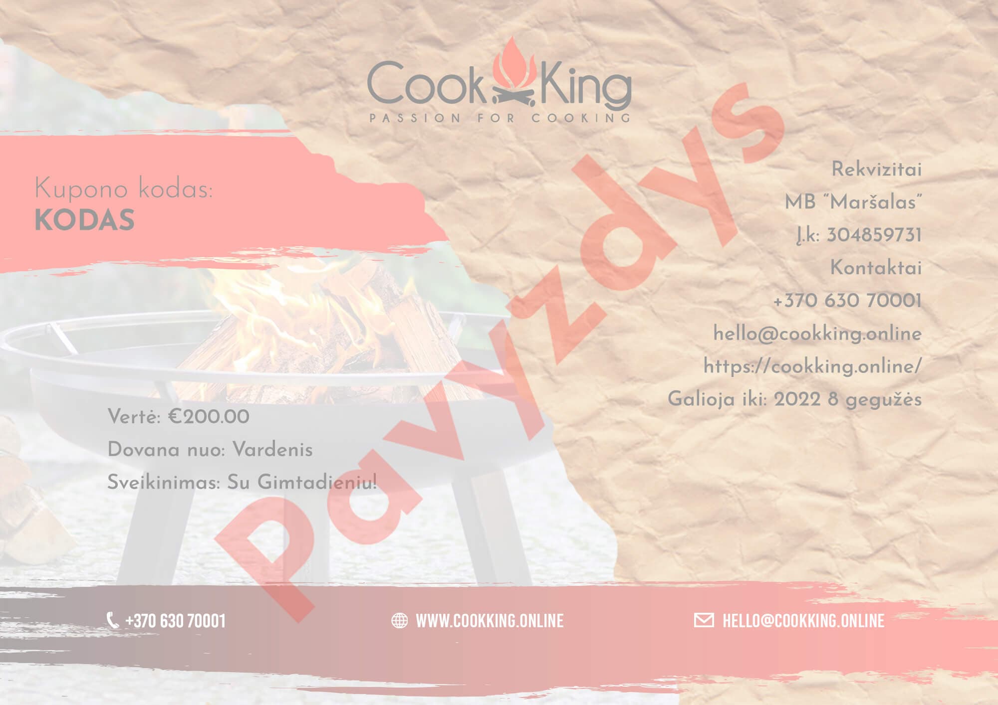 GIFT COUPON
